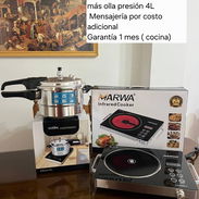 Cocina infrarrojo + olla de presión 4L - Img 55390461