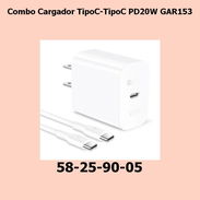 Combo Cargador TipoC-TipoC PD20W GAR153 - Img 55728856
