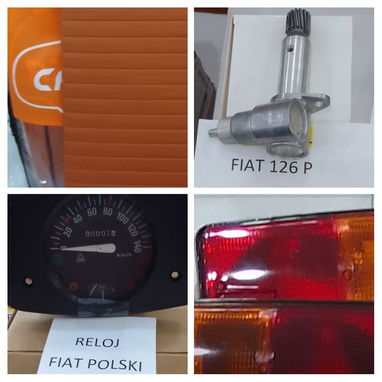 Polaco Polski Polaquito. Pizarra. Cta milla. Bakelita. Manillas Puerta y Capo. Tapa Gasolina. Jgo Reparacion Caja. Focos - Img 118313868