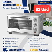 Horno Eléctrico Eko 22Lt, Garantía de 6 meses, Entrega gratis para toda La Habana - Img 53571224