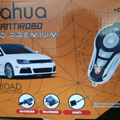 Alarma con cierre centralizado para autos universales 2 mandos . DAL021 .   110 USD - 2/2