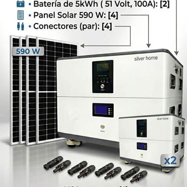 Nuevos kit solares con garantía y factura - Img 124084064