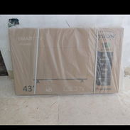 Televisor Smart Tv de 43 pulgadas marca Visión con cajita interna y soporte a la pared - Img 56714297