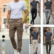 Ropa para hombres y estos pantalones 4 puertas con puño 26 usd o 14300 mn. WhatsApp 56249037 - Img 55134804