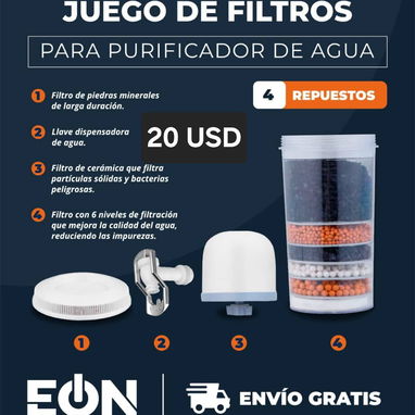 Filtro de agua y accesorios - Img 125213386