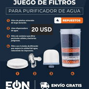 Juego de filtros para purificador de agua - Img 56114560