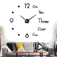 ⭐❤⭐ RELOJ GIGANTE DE PARED 3D ⭐❤⭐ [130 CM ] ⭐❤⭐ DECORACION MODERNA ⭐❤⭐ UTIL PARA EL HOGAR ⭐❤⭐ 5.887.23.60 - Img 42127335