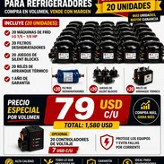 combo 20 Maquinas de Frio, maquinas para refrigeradores, compresor refrigerador, maquinas freezer - Img 55034848