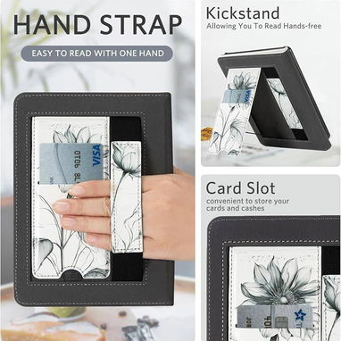 🍑Funda con Soporte para Kindle Paperwhite 12.ª Gen. y Kindle Colorsoft🍑 - 2/6