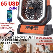 Ventilador recargable - Img 56356193