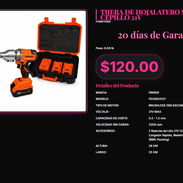 Tijera metal sin carbones Finder 21V 2200rpm, Finder tijera chapa brushless 21V y maletín rígido . - Img 57323621
