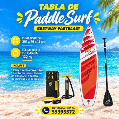 ✅️ TABLAS DE PADDLE SURF (stand up paddle board) - 3/5