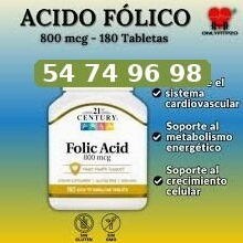 Ácido fólico 400 mcg - 3/3