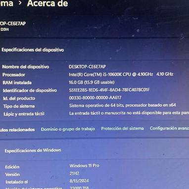 Se vende PC ‼️ - Img 123194971