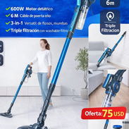 Aspiradora Taurus   ✔ Motor potente de 600W   ✔ Cable de 6 metros Cod:Alofoke - Img 54993065