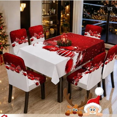 🍬Forros para juego de comedor 7 piezas/45 usd🍬 - 5/7