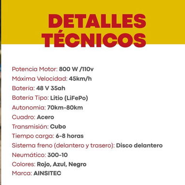 Bicimoto eléctrica aisintec - 3/3