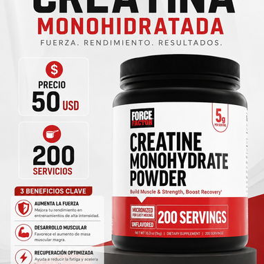 Creatina Monohidratada 200 servicios - 2/2