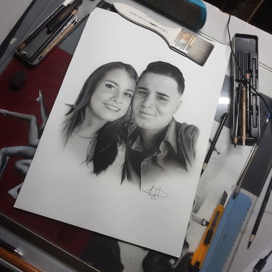 Regalos retratos en carboncillo - 6/7