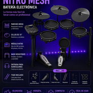 🥁 ALESIS NITRO MESH KIT – BATERÍA ELECTRÓNICA COMPLETA - Img 56417614