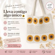 Bolso a Crochet de Girasoles - Img 58155060