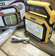 No pueden faltar sus lámparas/linterna Saco, con panel solar para aprovechar los beneficios del día. En 8500 cup - Img 49288464