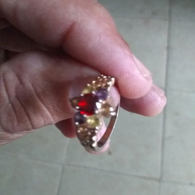 Sortija con piedras brillantes - 3/6