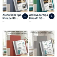 Archivadores tipo libro - Img 57746417