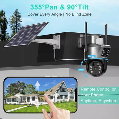 Camara de seguridad Wifi con panel solar - Img 118540128