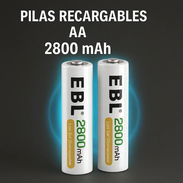 Pilas Recargables AA 2800mAh EBL (2 Unidades) - Img 52092674