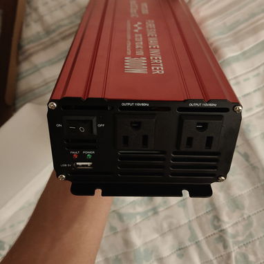 Inversor de 3000W -  72v a 110v - 2/3