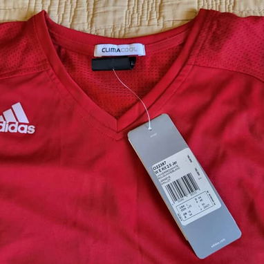 JUEGO DEPORTIVO DE SHORT Y CAMISETA ADIDAS ROJO NUEVO ORIGINAL TALLA L - Img 94823133