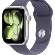 Apple Watch Series 11 46mm Silver con Correa Morada - Img 56384467