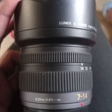 Lente panasonic - Img 123675245
