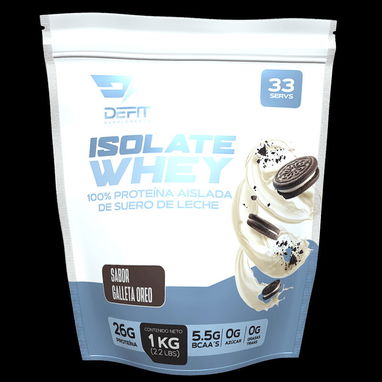 Isolate Whey Protein DeFit 1Kg 33 servicios - Img 117312573
