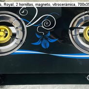 Cocina de gas Royal 2 hornillas (r) - Img 57921345