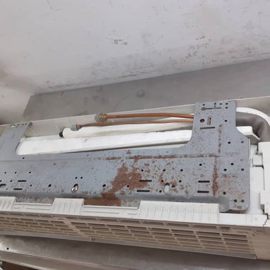 evaporadores, turbinas, motores  fan y coil con base. - 7/8
