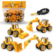 ⭕️ Juguete Niños ✅ Juegos Didacticos Camiones Juguetes Nuevo Juguete Didactico Juguetes Armar Jugar Niños Juguete Lego - Img 44821389
