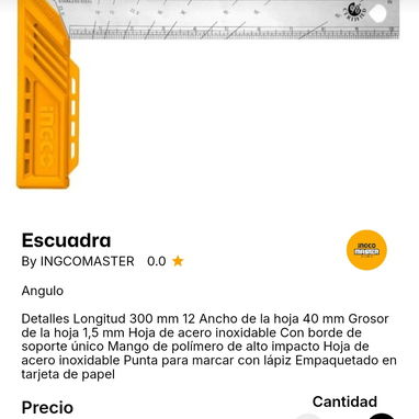 MARTILLO/ ESCUADRA/ ALICATE o PINZA DE CORTE - Img 123213905
