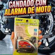 Candado con Alarma de moto - Img 55319505