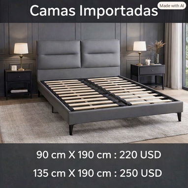 Cama Importada Dimensiones (135 cm X 190 cm) - 2/2