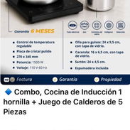 COCINAS DE INDUCCIÓN- COCINA INFRARROJA- CON OLLAS - SARTENES- CACEROLAS - Img 57388380