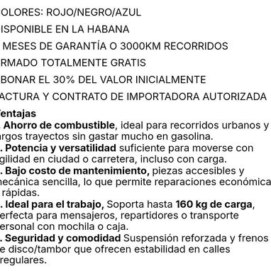 Moto / Motor de gasolina Restrepa 150 cc + Casco Integral - Img 122734867