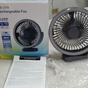 Ventiladores recargable portátil nuevos en cajas - Img 56473451