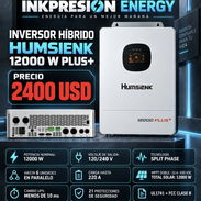 Inversor Hibrido Humsienk 12000W PLUS+ - Img 57559341