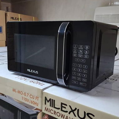 Horno microondas Milexus (disponible en negro y gris con efecto espejo) - Img 124049343