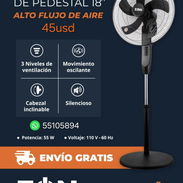 Ventilador de pedestal 18" EÒN - Img 54608248