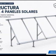 Soporte de paneles solares - Img 55736433