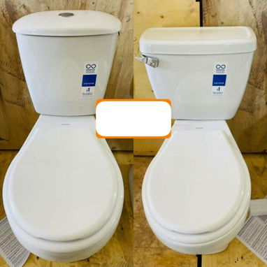 ❎❎ Juegos de baño corona 👑 con todos sus accesorios y tasa tanque ,importado máxima calidad nuebo en su caja - 3/3