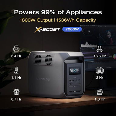 📞53884600.🎇Estación de energía portátil EcoFlow DELTA 3 1500 🎇 Mensajería disponible.🚴 - Img 116019380